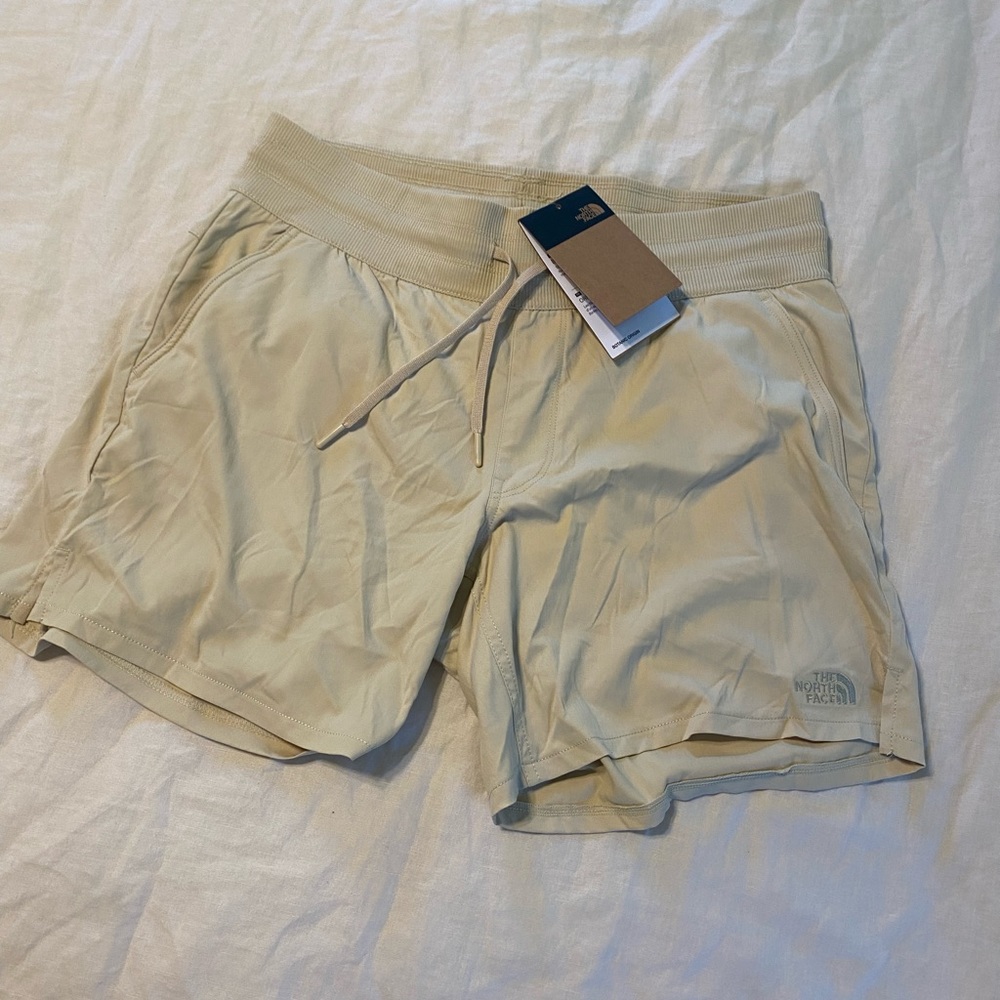 The North Face beige shorts